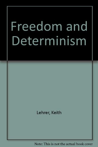 9780394306575: Freedom and Determinism