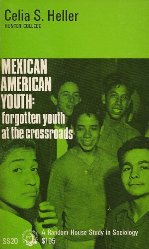 Imagen de archivo de Mexican American Youth; Forgotten Youth at the Crossroads a la venta por HPB Inc.