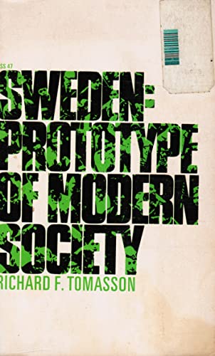9780394307930: Sweden: Prototype of Modern Society