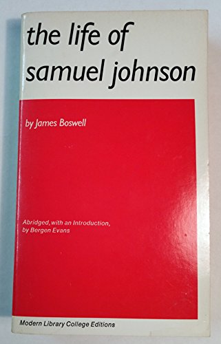 Imagen de archivo de The Life of Samuel Johnson a la venta por Half Price Books Inc.