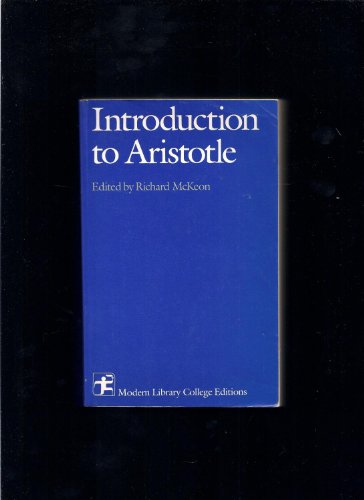 Beispielbild fr Introduction to Aristotle zum Verkauf von Gulf Coast Books