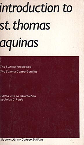 9780394309743: Introduction to St Thomas Aquinas#