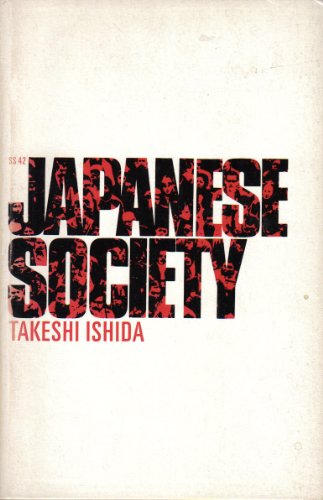 Beispielbild fr Japanese Society zum Verkauf von Better World Books