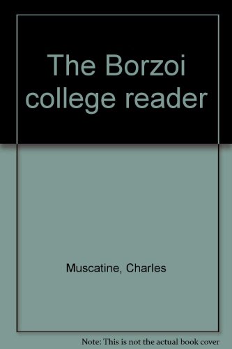 Imagen de archivo de The Borzoi college reader a la venta por Jenson Books Inc