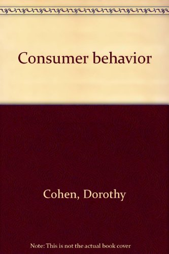 Stock image for Consumer behavior for sale by POQUETTE'S BOOKS