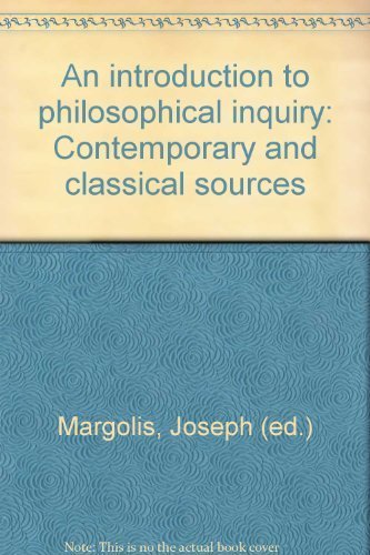 Beispielbild fr An Introduction to Philosophical Inquiry zum Verkauf von Better World Books