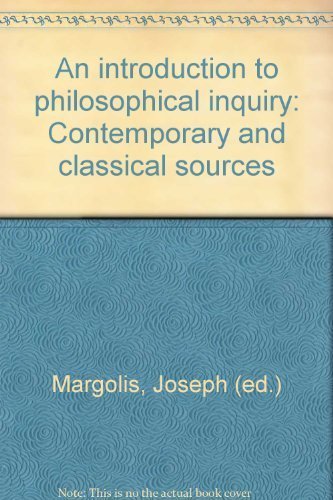 Stock image for An Introduction to Philosophical Inquiry for sale by Better World Books