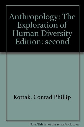 Beispielbild fr Anthropology : The Exploration of Human Diversity zum Verkauf von Better World Books