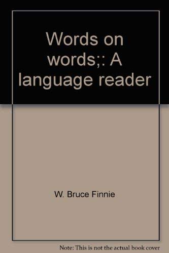 Imagen de archivo de Words on Words : A Language Reader a la venta por Better World Books