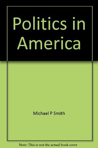 Politics in America: studies in policy analysis