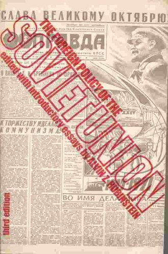 Beispielbild fr The Foreign Policy of the Soviet Union zum Verkauf von Dunaway Books