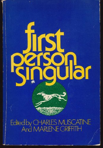 Stock image for First Person Singular for sale by Better World Books