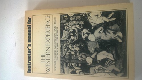 Stock image for Instructor's Manual for the Western Experience for sale by Lexington Books Inc