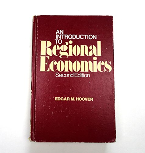 Imagen de archivo de An introduction to regional economics a la venta por Solr Books