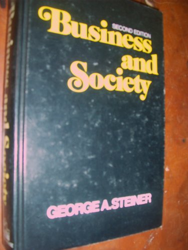 Imagen de archivo de Business and Society a la venta por Better World Books