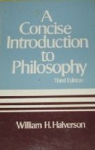 9780394319858: A concise introduction to philosophy