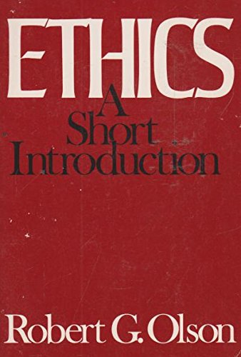 Beispielbild fr Ethics : A Short Introduction zum Verkauf von Better World Books