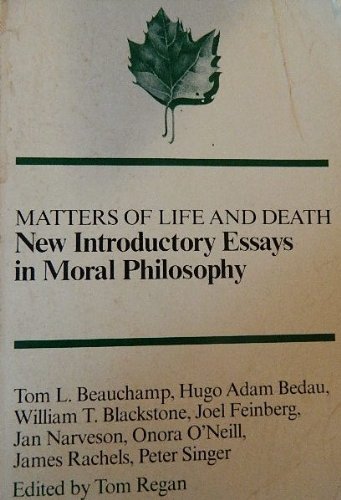 Imagen de archivo de Matters of life and death: New introductory essays in moral philosophy a la venta por Half Price Books Inc.