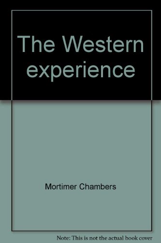 Beispielbild fr The Western Experience zum Verkauf von ThriftBooks-Dallas