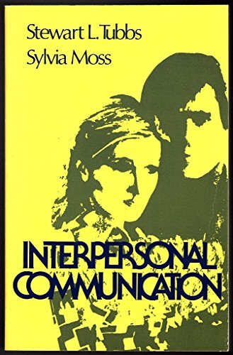 Stock image for Interpersonal communication for sale by HPB-Red