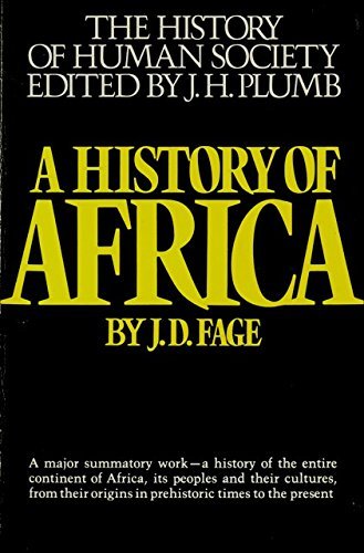 A history of Africa (The History of human society) (9780394322773) by Fage, J. D