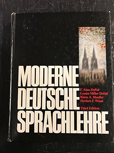 9780394323459: Moderne Deutsche Sprachlehre