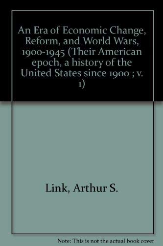 Stock image for American Epoch A History Of The United States Since The 1890 Volume 3 for sale by NEPO UG