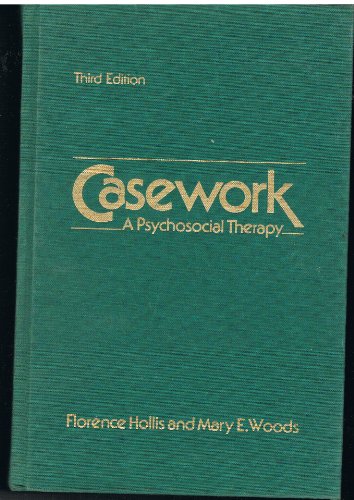 Imagen de archivo de Casework, a Psychosocial Therapy a la venta por Better World Books: West