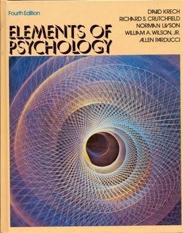 Stock image for Elements of Psychology for sale by ThriftBooks-Atlanta