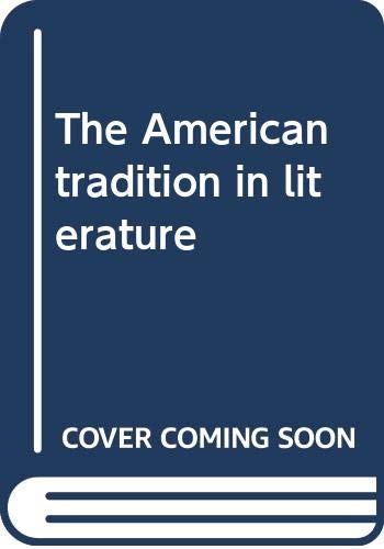 9780394326191: Title: The American tradition in literature