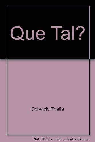 9780394330990: Que Tal? (English and Spanish Edition)