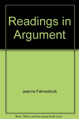 Stock image for Readings in Argument for sale by Better World Books