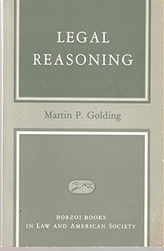 Imagen de archivo de Legal Reasoning a la venta por Irish Booksellers