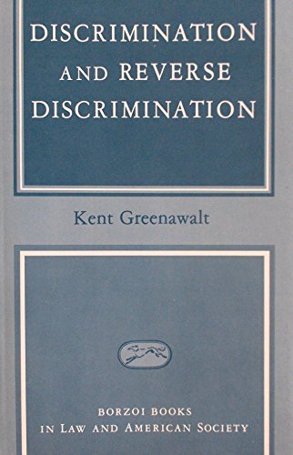 Imagen de archivo de Discrimination and Reverse Discrimination a la venta por Bookplate