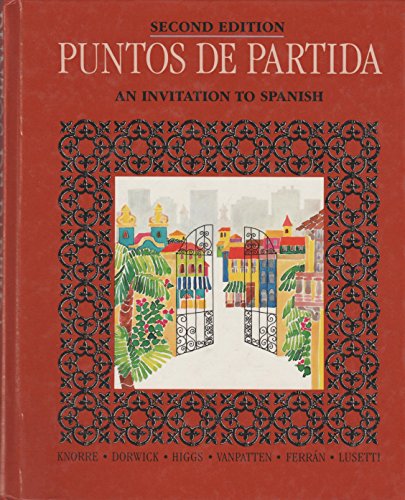 Beispielbild fr Puntos de partida: An invitation to Spanish zum Verkauf von ThriftBooks-Atlanta
