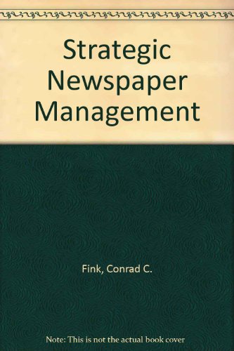 9780394339610: Strategic Newspaper Management