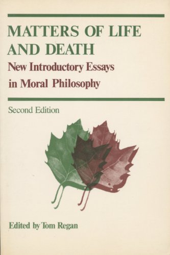 Beispielbild fr Matters of Life and Death: New Introductory Essays in Moral Philosophy zum Verkauf von Wonder Book