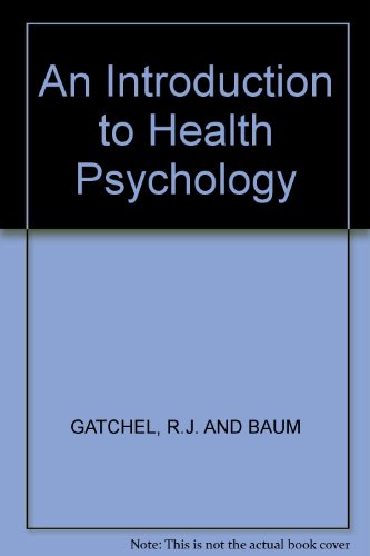 9780394348001: An Introduction to Health Psychology
