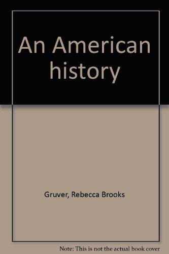 Stock image for An American history for sale by Dailey Ranch Books