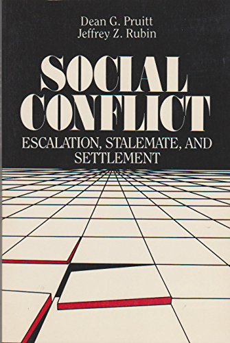 Beispielbild fr Social Conflict : Escalation, Stalemate, and Settlement zum Verkauf von Better World Books