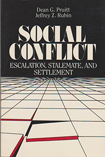 Stock image for Social conflict: Escalation, stalemate, and settlement (Topics in social psychology) for sale by HPB Inc.