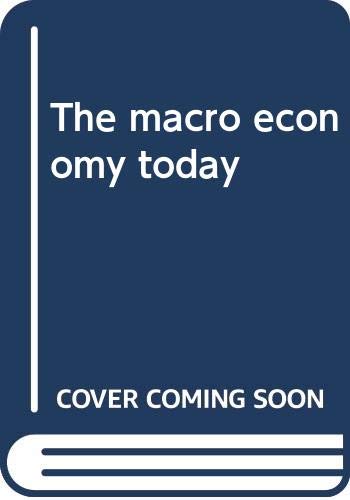 Beispielbild fr The macro economy today zum Verkauf von Wonder Book