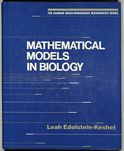 9780394355078: Mathematical Models in Biology
