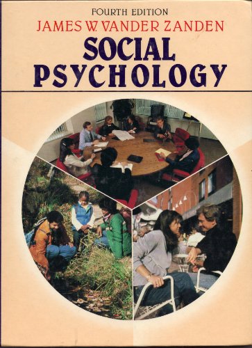 Beispielbild fr Social Psychology zum Verkauf von UHR Books