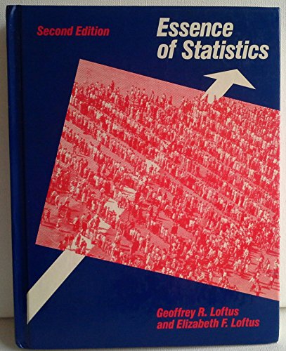 Stock image for Essence of statistics (Alfred A. Knopf series in psychology) for sale by The Book Spot