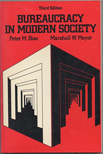 9780394362144: Bureaucracy in Modern Society