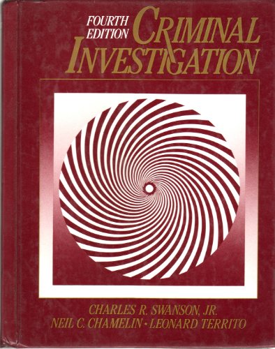 9780394363219: Criminal Investigation 4th Edition