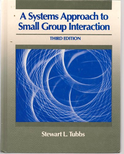 Stock image for A systems approach to small group interaction for sale by HPB-Red