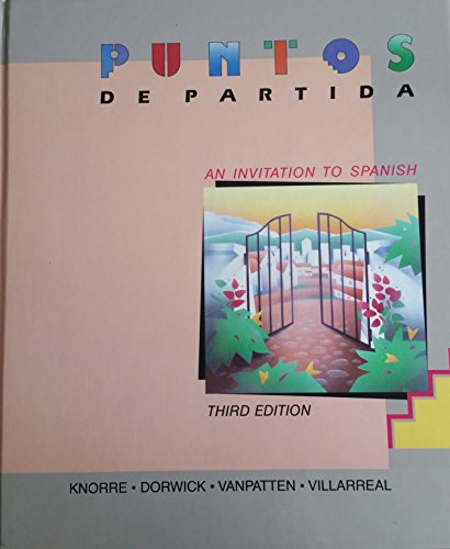 Stock image for Puntos de partida: An invitation to Spanish for sale by ThriftBooks-Dallas