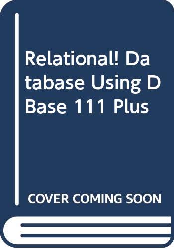 9780394393759: Database!: Using dBase III plus